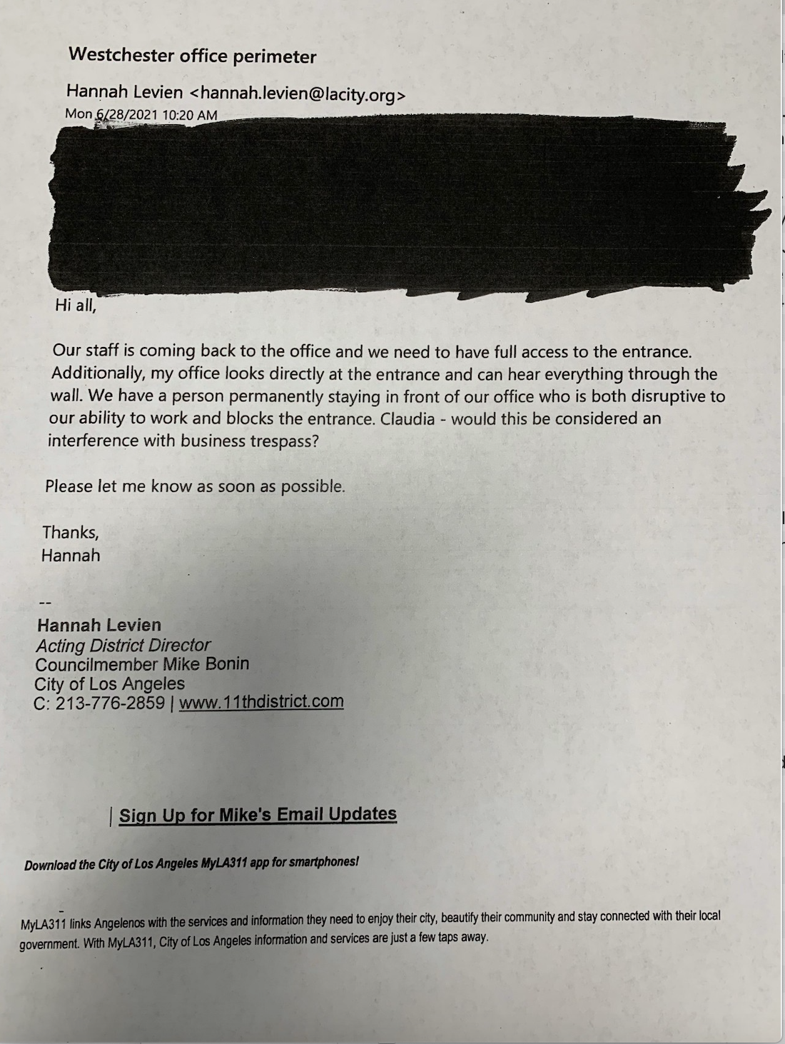 Bonin Letter